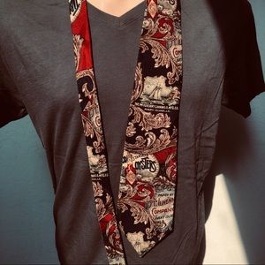 Tabasco Oyster Silk Tie